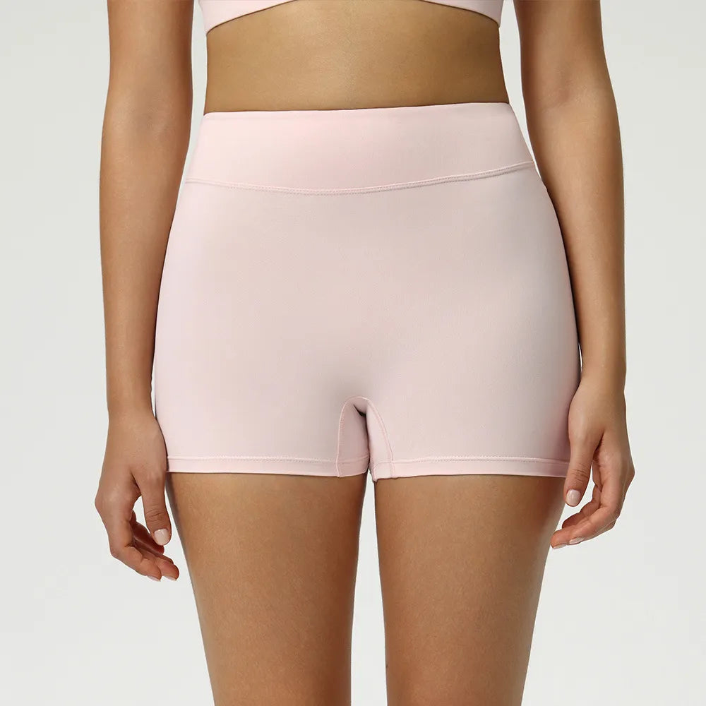 Women's High Waist Yoga Fitness Shorts