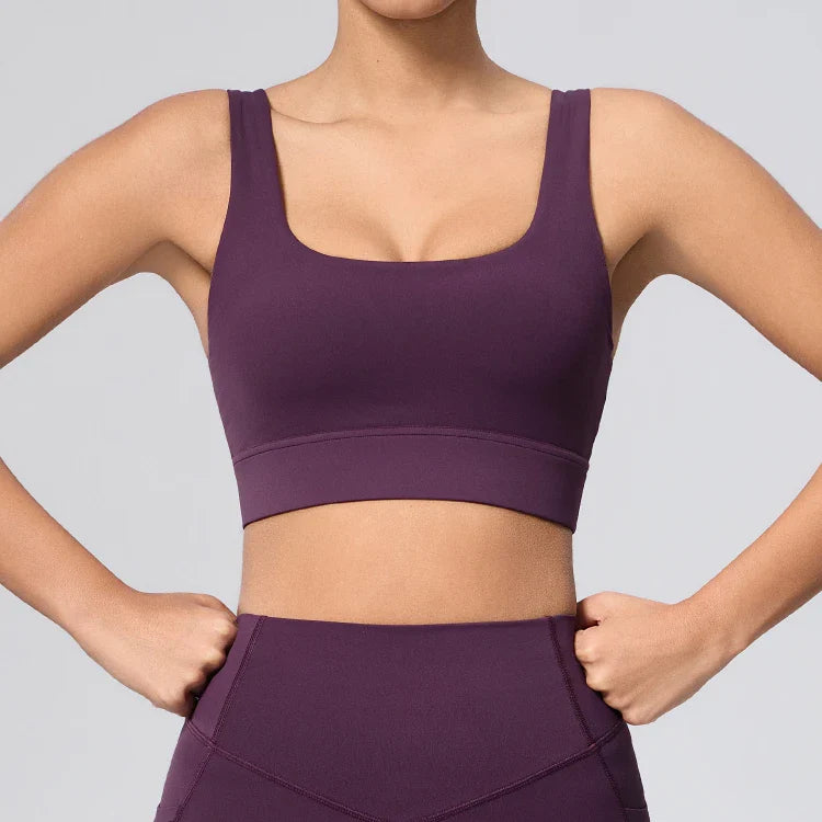 New Women's High Impact Shockproof Yoga Sports Bra