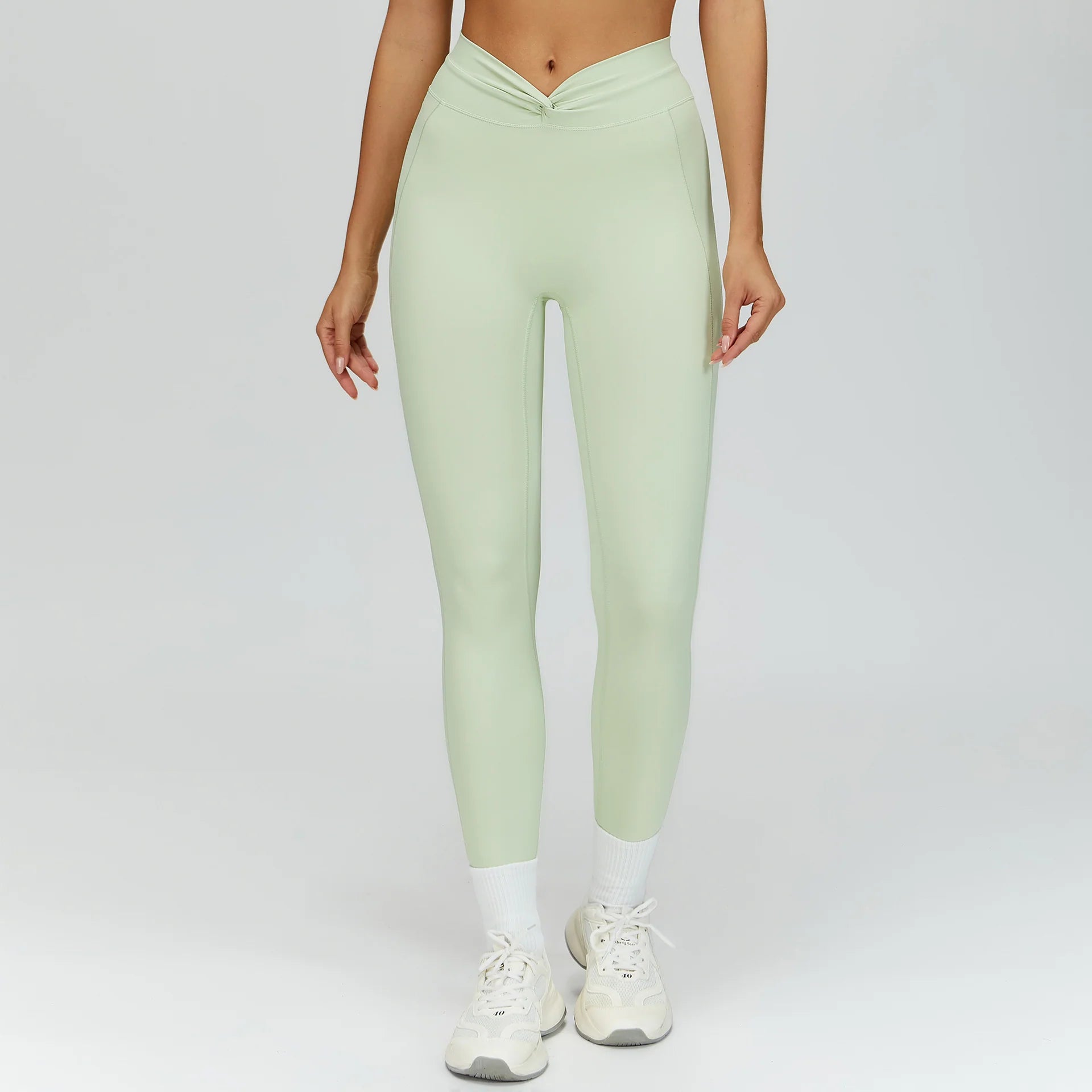 Twisted High Waist Yoga Leggings