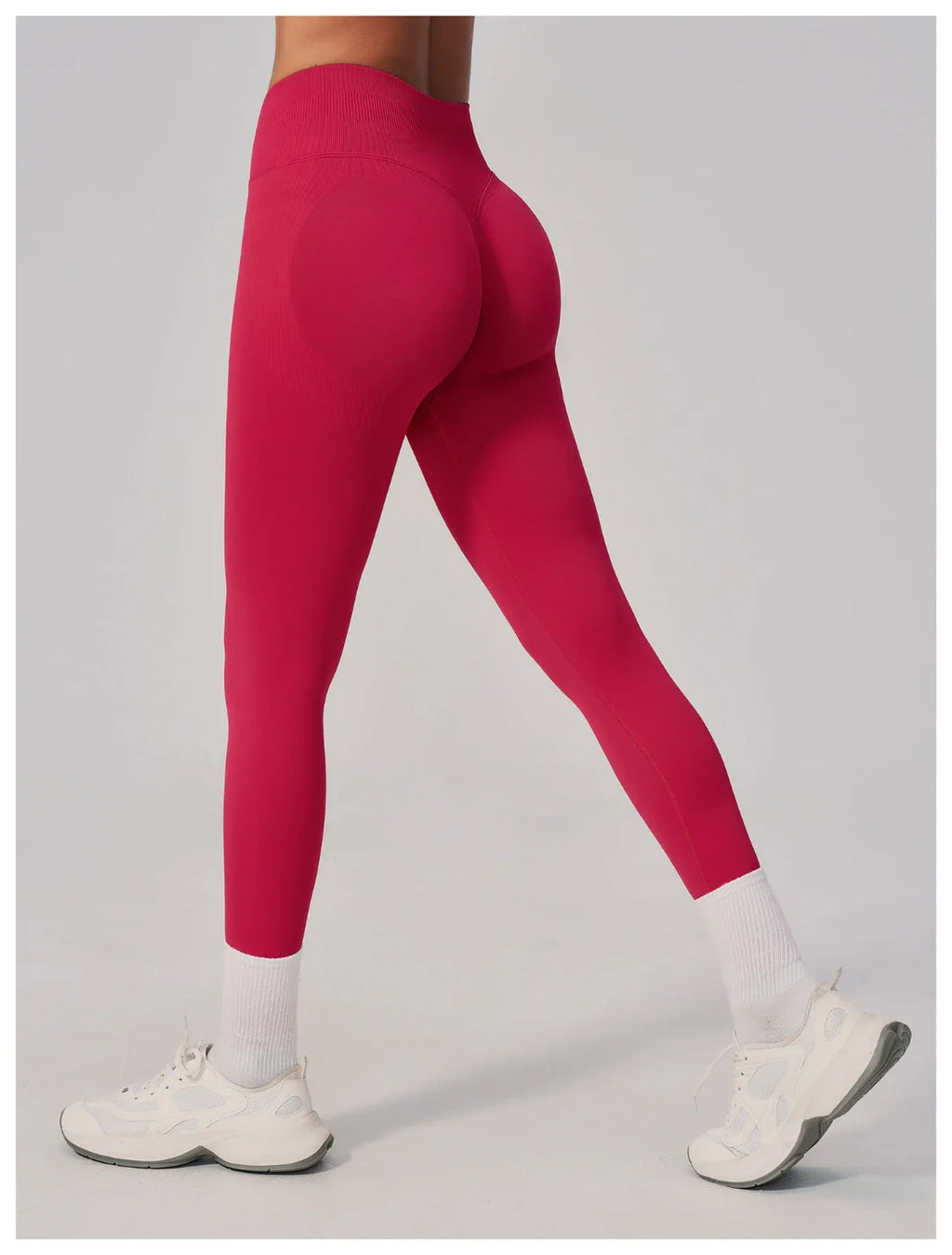 Seamless High Waist Peach Butt Yoga Leggings