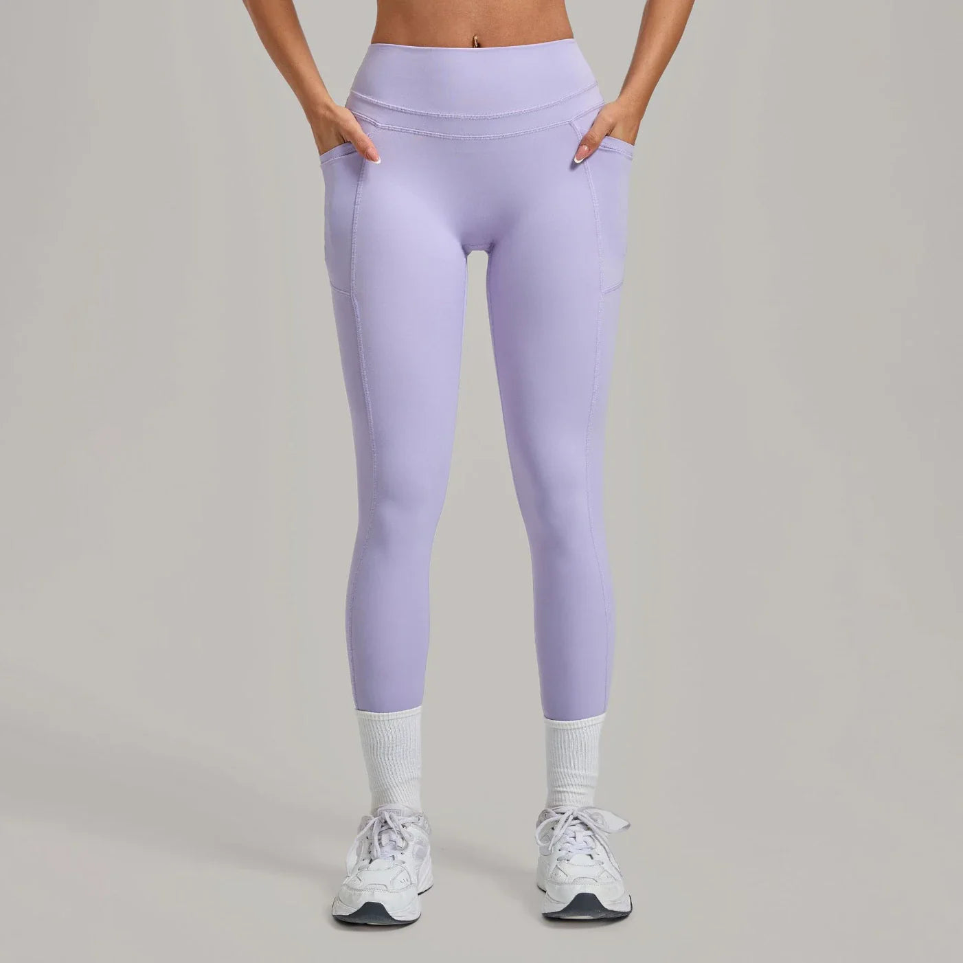 Women's Hip-lifting Yoga Leggings With Pockets