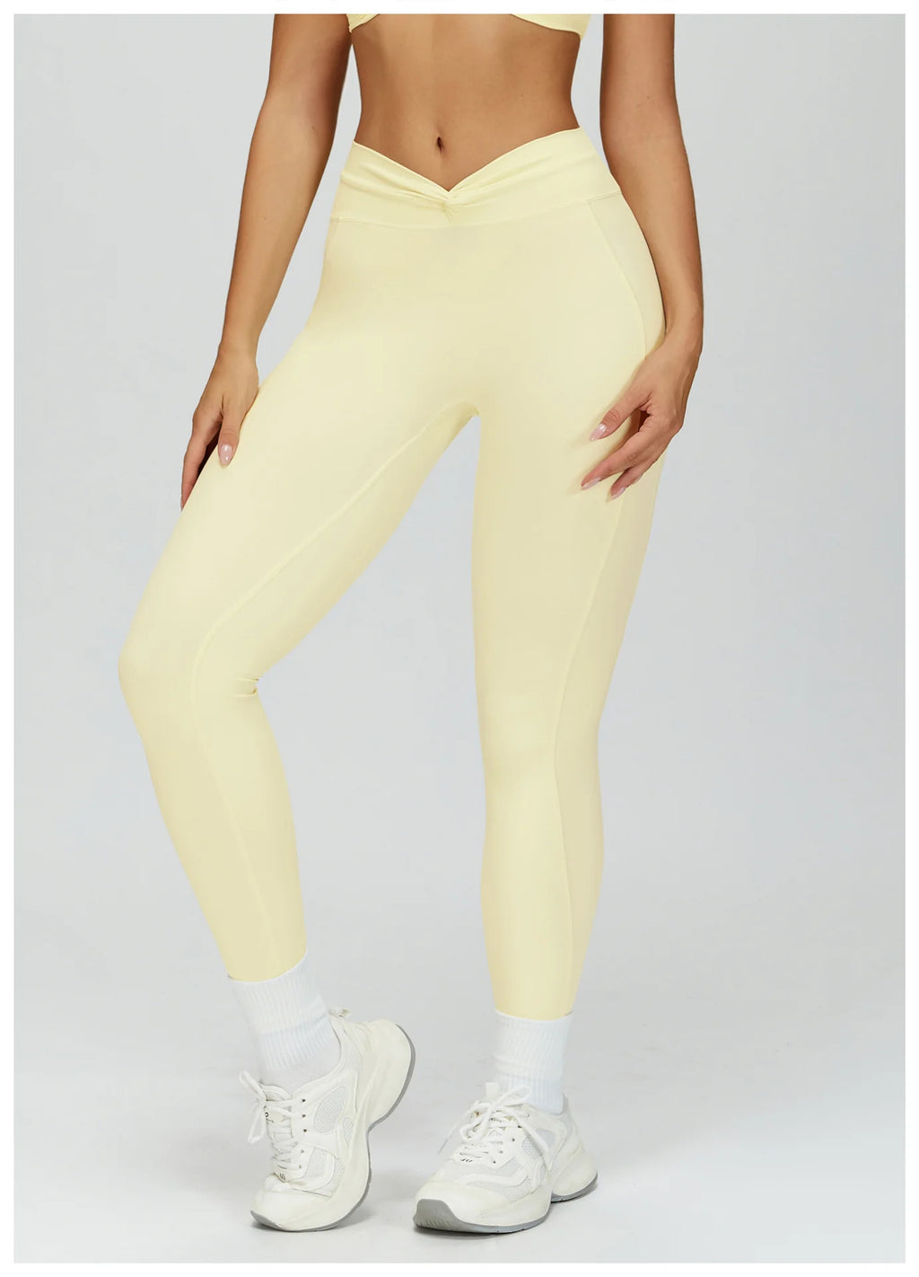 Twisted High Waist Yoga Leggings