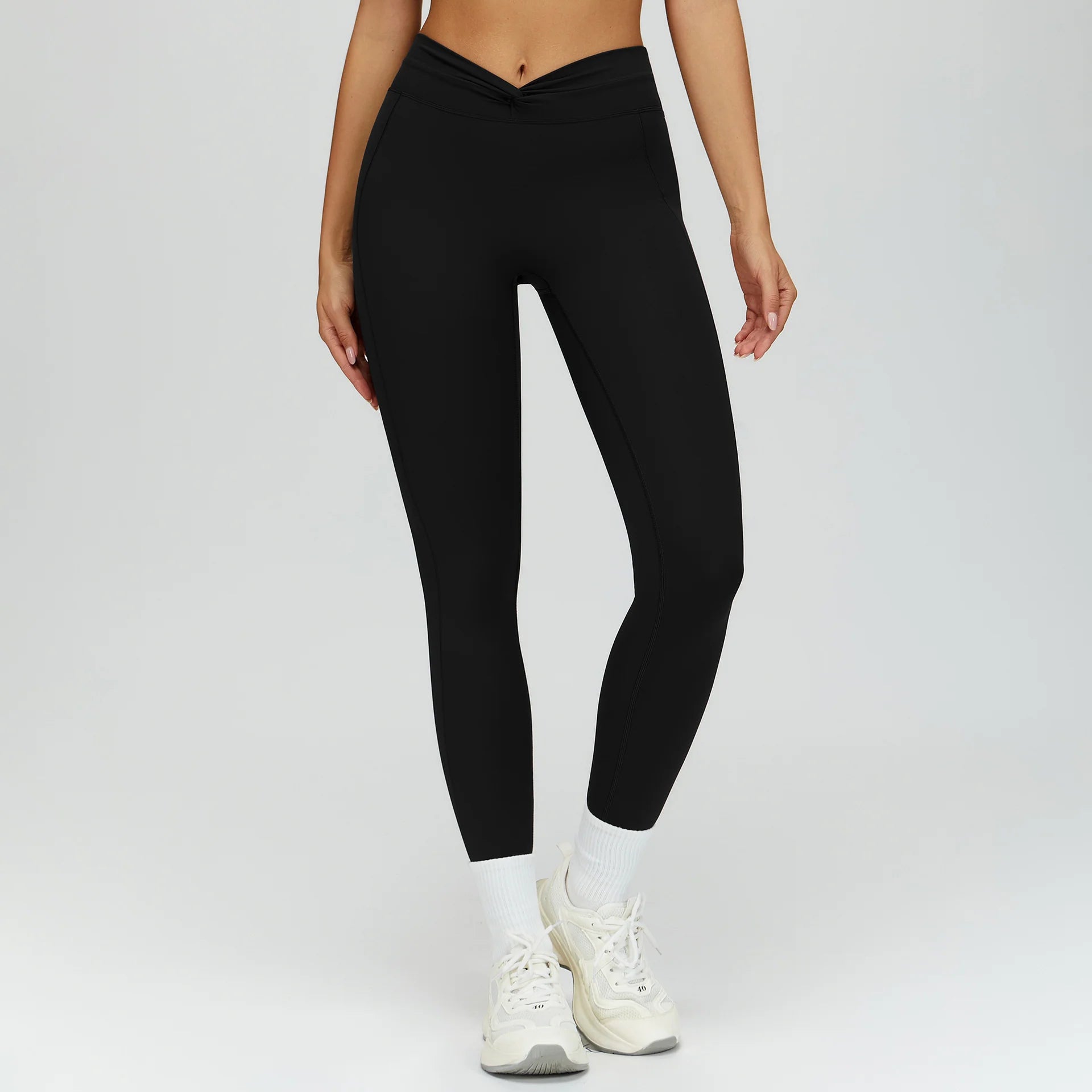Twisted High Waist Yoga Leggings