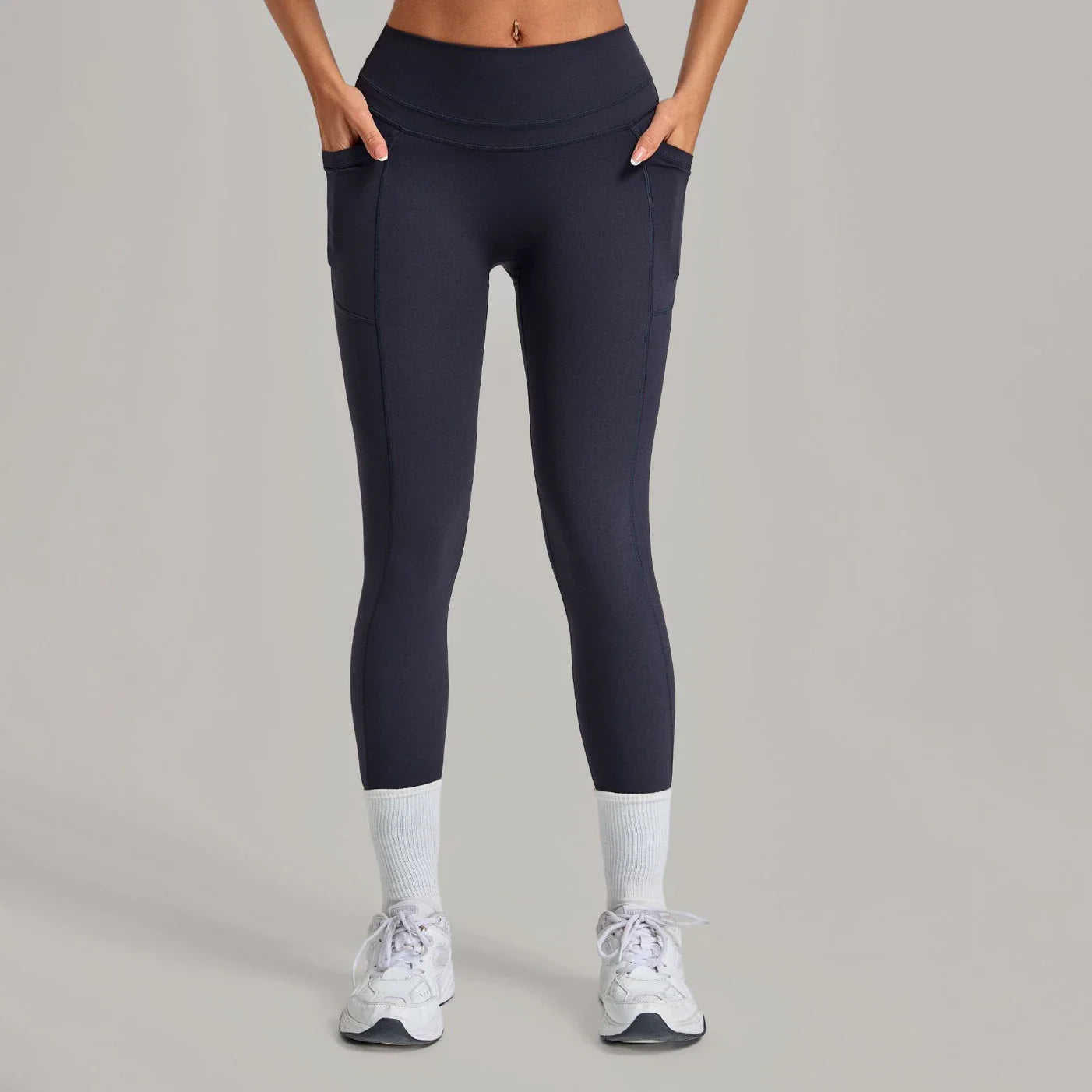 Women's Hip-lifting Yoga Leggings With Pockets