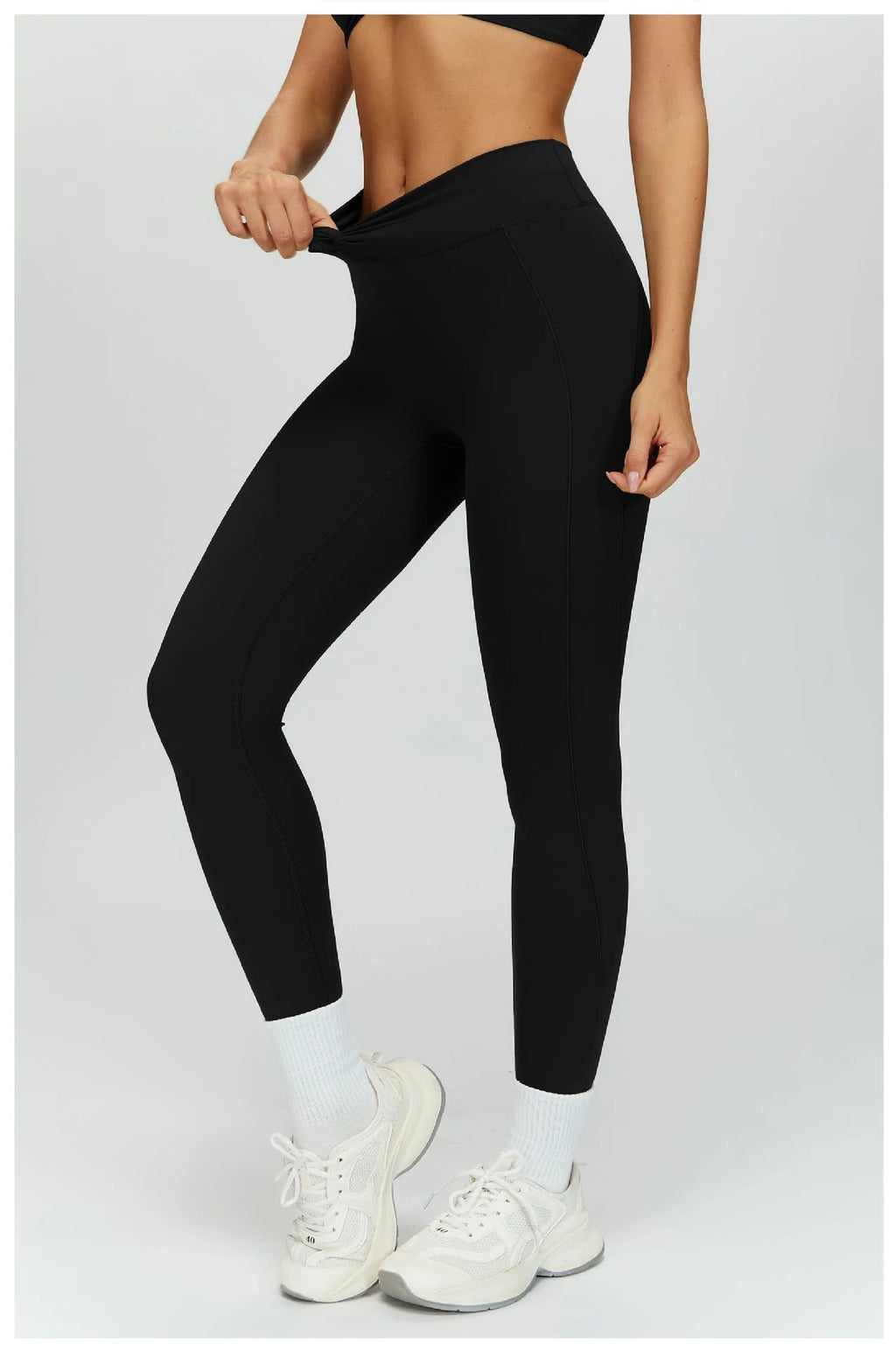 Twisted High Waist Yoga Leggings