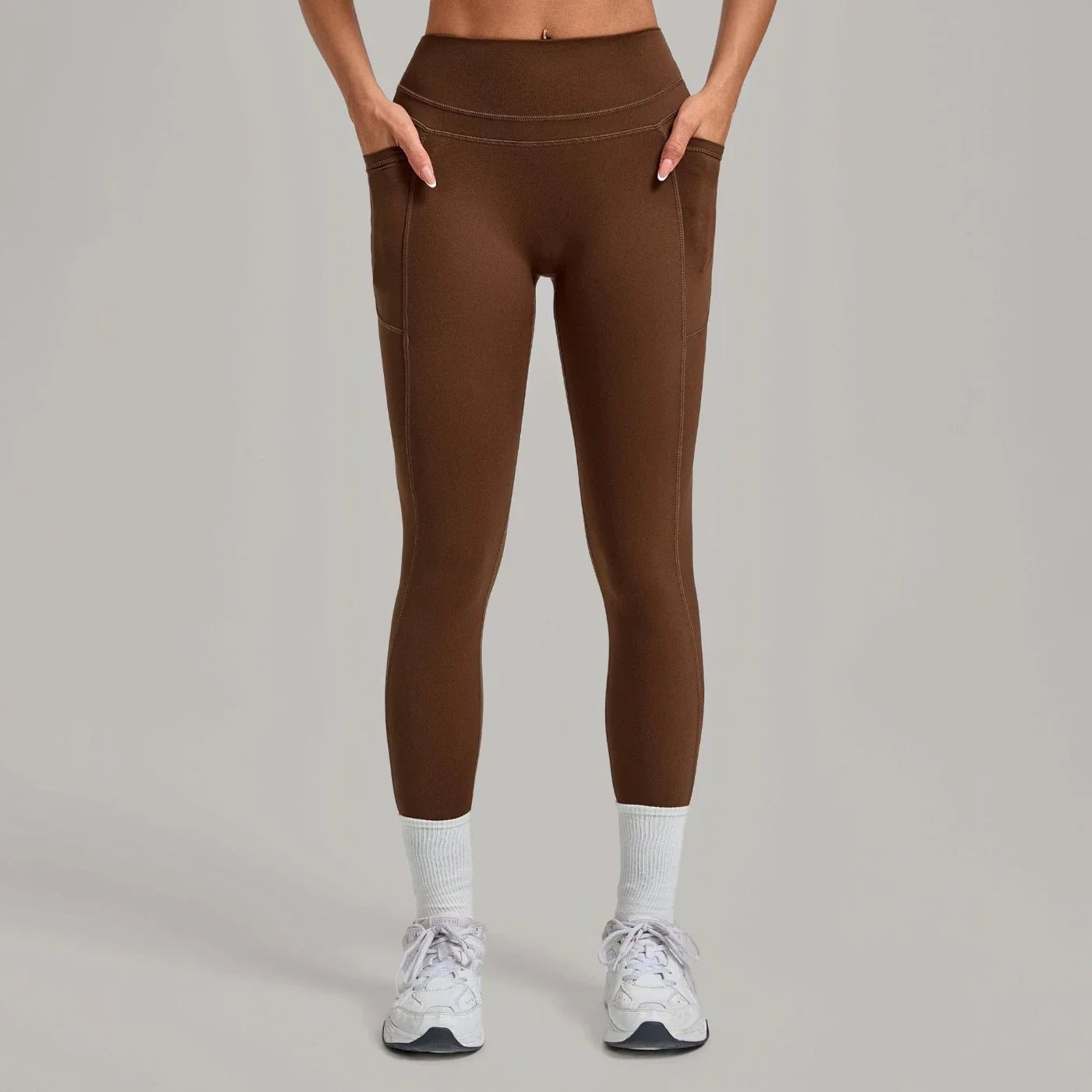 Women's Hip-lifting Yoga Leggings With Pockets