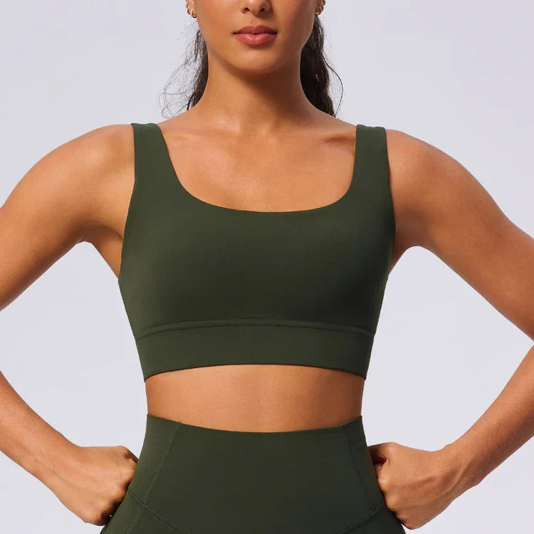 New Women's High Impact Shockproof Yoga Sports Bra