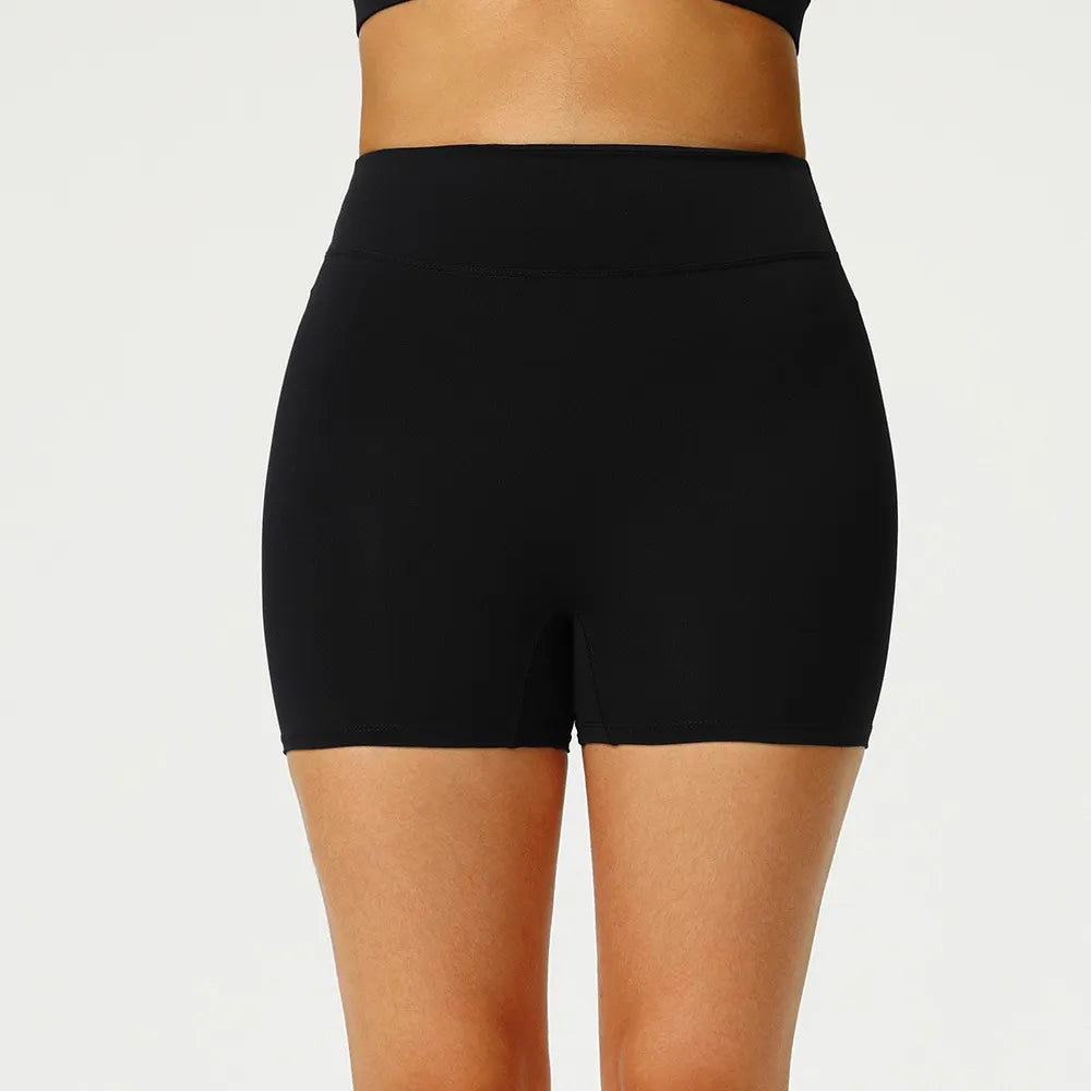 Women's High Waist Yoga Fitness Shorts