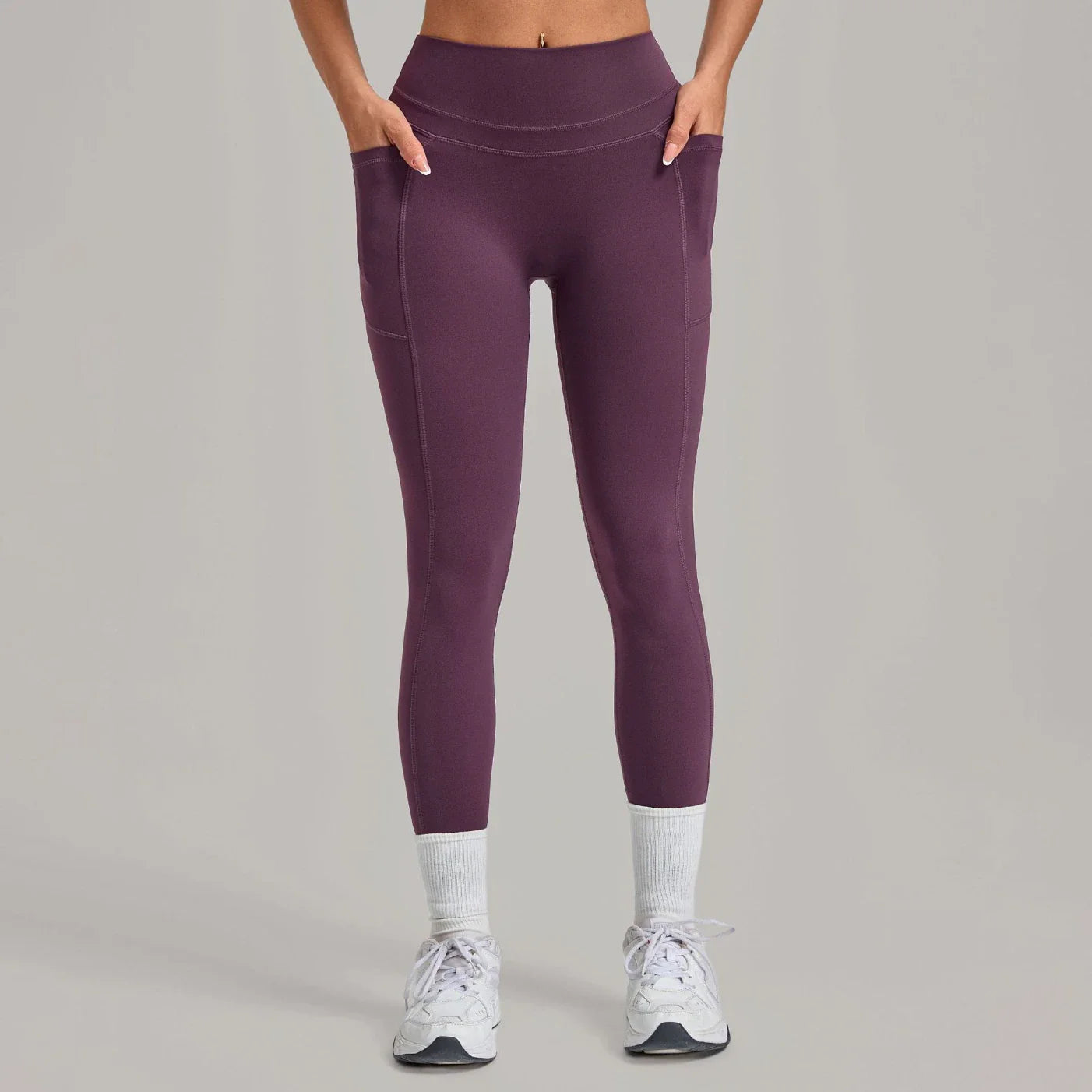 Women's Hip-lifting Yoga Leggings With Pockets