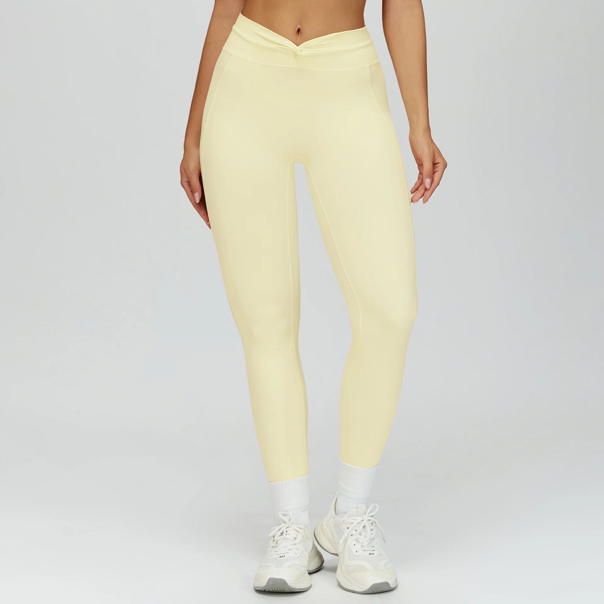 Twisted High Waist Yoga Leggings