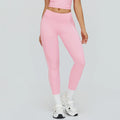 Contrast Color Naked Feeling High Waist Leggings