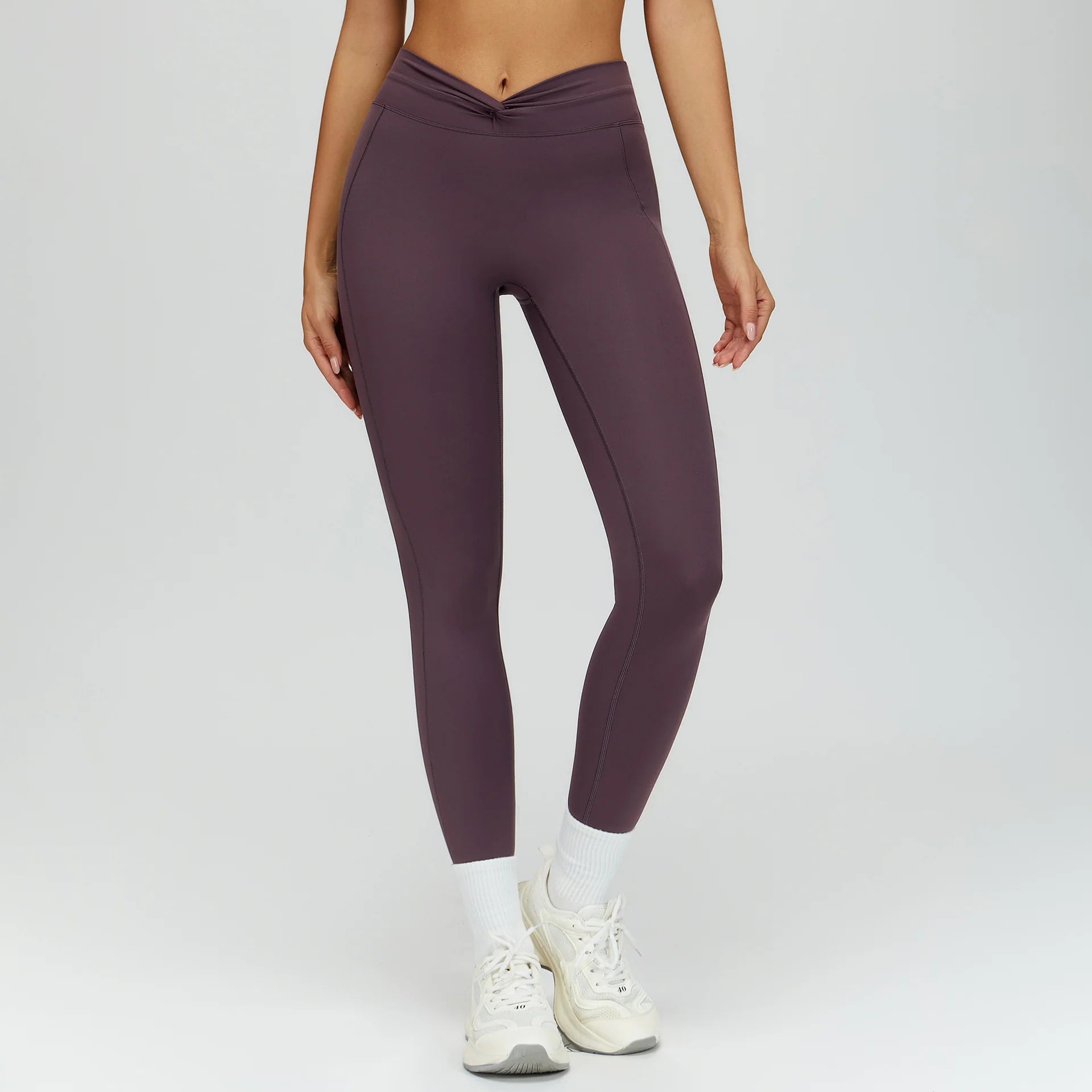 Twisted High Waist Yoga Leggings
