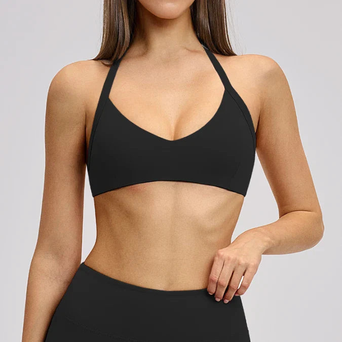 Women's Halter Neck Yoga Sport Bra