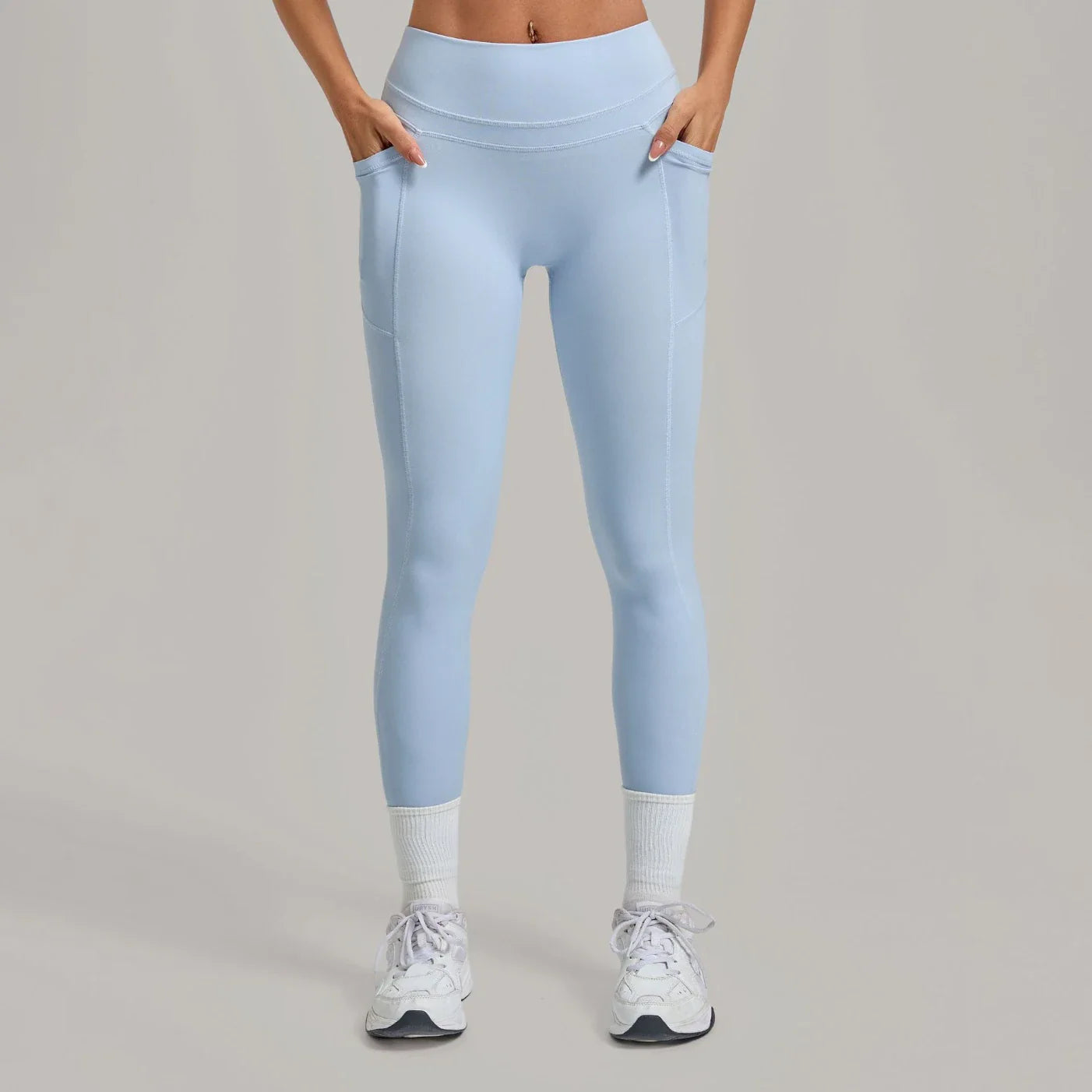 Women's Hip-lifting Yoga Leggings With Pockets