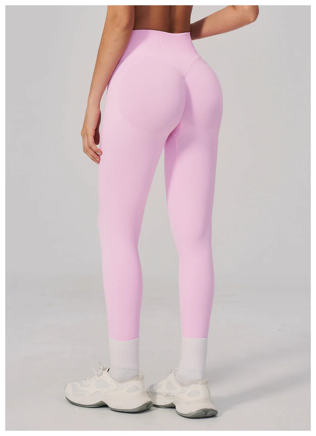 Seamless High Waist Peach Butt Yoga Leggings