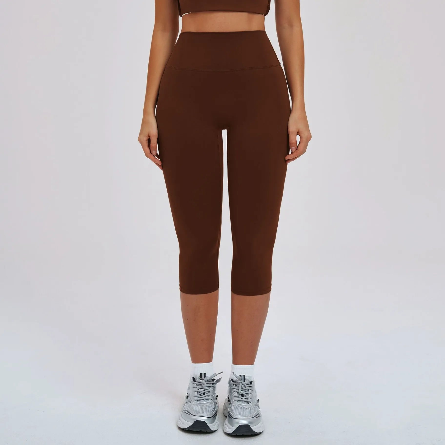 High Waist Capris Pants For Women