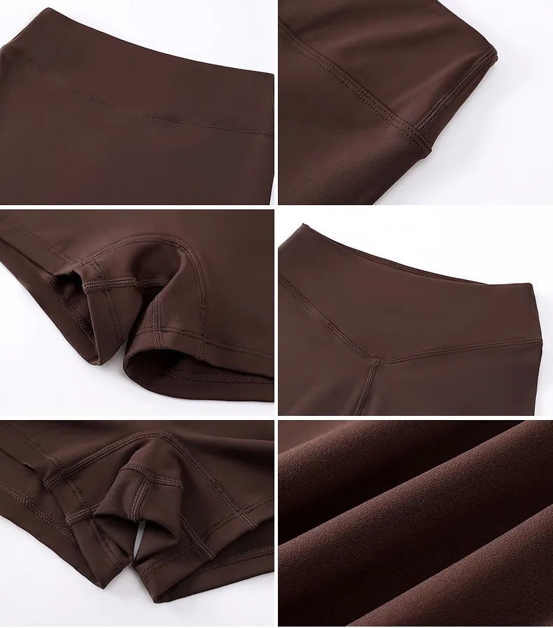 Women's High Waist Yoga Fitness Shorts