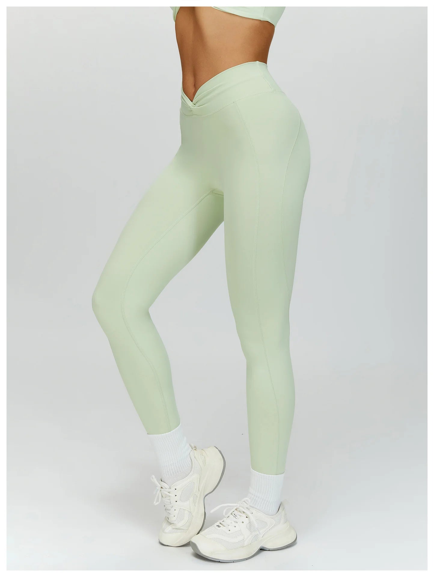 Twisted High Waist Yoga Leggings