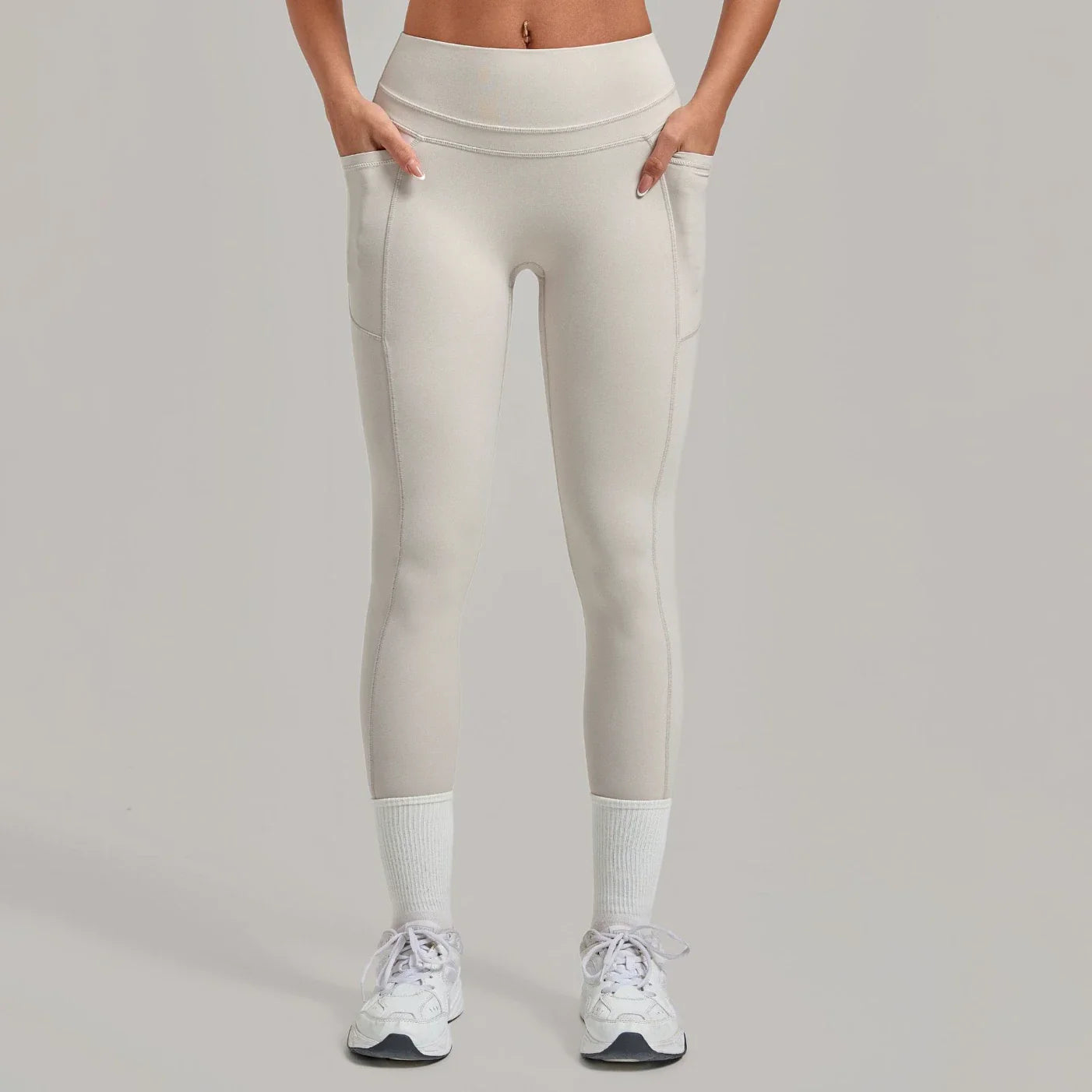 Women's Hip-lifting Yoga Leggings With Pockets