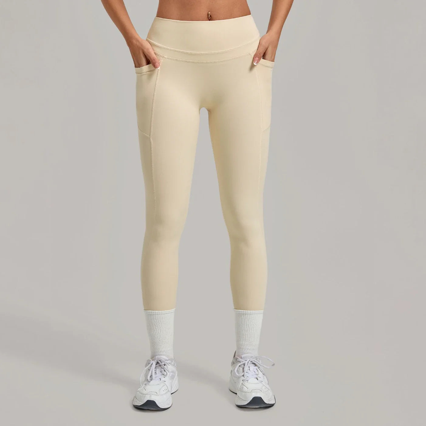 Women's Hip-lifting Yoga Leggings With Pockets