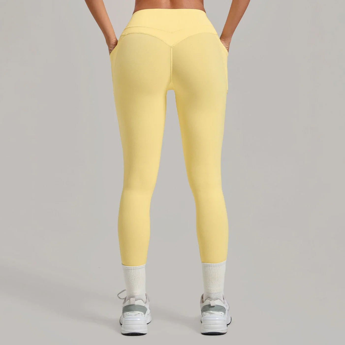 Women's Hip-lifting Yoga Leggings With Pockets