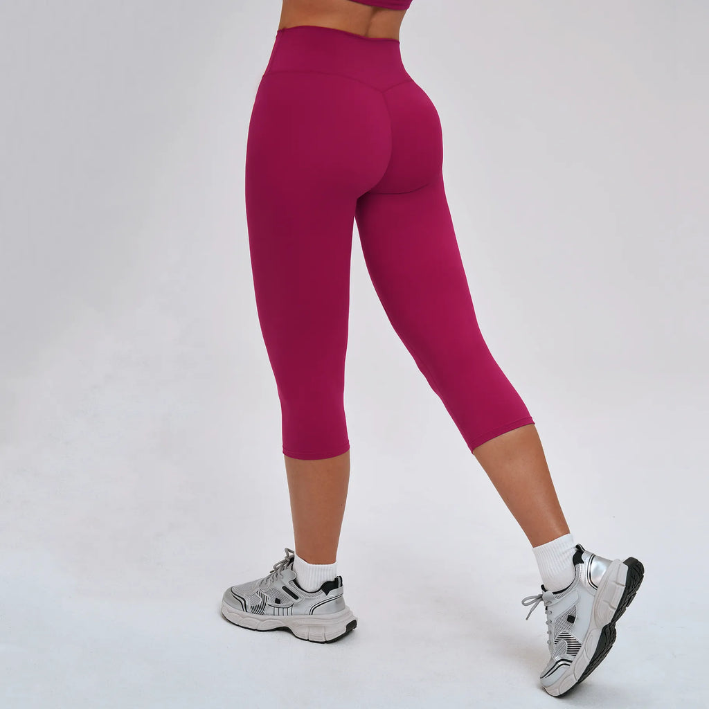 High Waist Capris Pants For Women