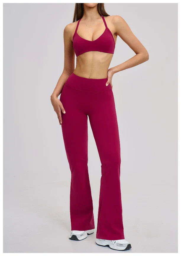 Women's Halter Neck Yoga Sport Bra